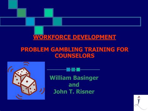 Orientation for New Problem Gambling Counselors Training.